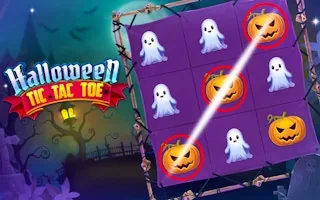 Play Halloween Tic Tac Toe online free