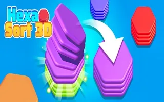 Play Hexa Sort 3D online free