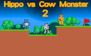 Play Hippo vs Cow Monster 2 online free
