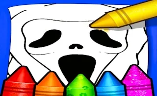 Play Horror Movies Coloring Pages online free