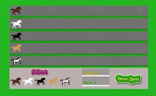 Play Horses Speed online free
