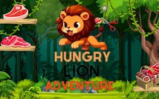 Play Hungry Lion Adventure online free