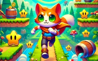 Play Infinity Cat Adventure Runner online free