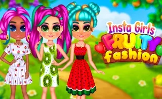Play Insta Girls Fruity Fashion online free
