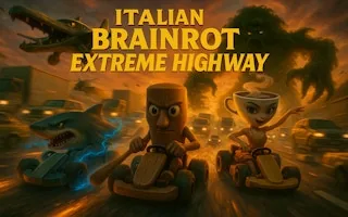 Play Italian Brainrot Extreme Highway online free