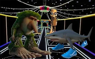 Play Italian Brainrot Fragile Bridge Squid online free