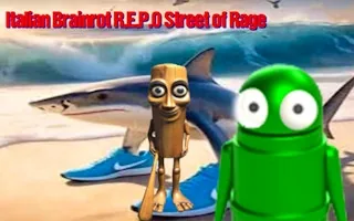 Play Italian Brainrot R.E.P.O Street of Rage online free