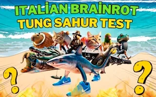Play Italian Brainrot Tung Sahur online free