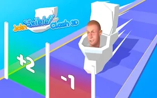 Play Join Skibidi Clash 3D online free