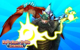 Play Kaiju Run Dzilla Enemies online free