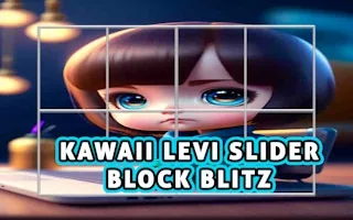 Play Kawaii Levi Slider Block Blitz online free
