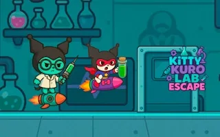 Play Kitty Kuro Lab Escape online free