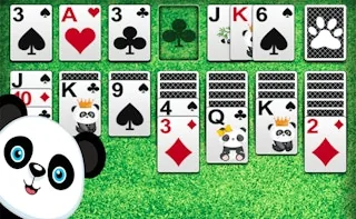 Play Klondike Solitaire Panda online free