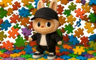 Play Labubu Boys Jigsaw Puzzle for Kids online free