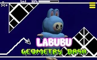 Play Labubu Geometry Dash online free