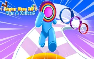 Play Layer Man 3d Run Collect online free