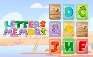 Play Letters Memory online free