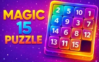 Play Magic 15 Puzzle online free