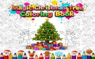 Play Magic Christmas Tree Coloring Book online free