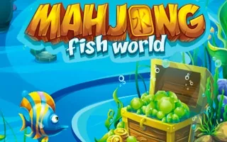 Play Mah Jong Fish World online free