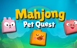Play Mahjong Pet Quest online free