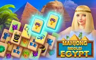 Play Mahjong Riddles Egypt online free