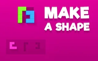 Play Make A Shape - Puzzle online free