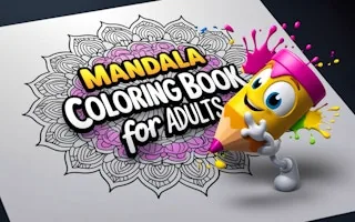 Play Mandala Coloring Book for Adults online free