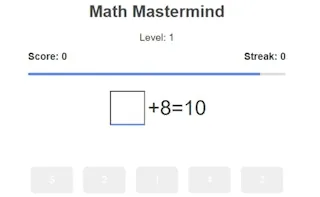 Play Math Mastermind online free