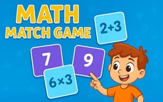 Play Math Match Game online free