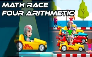 Play Math Race Four Arithmetic pro online free
