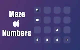 Play Maze of Numbers online free