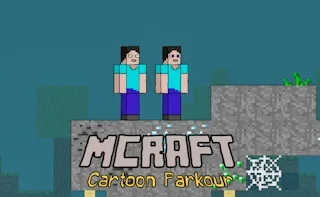 Play Mcraft Cartoon Parkour online free