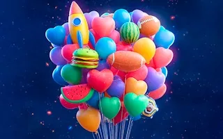 Play Merge 3D - Match 3 Balloons online free