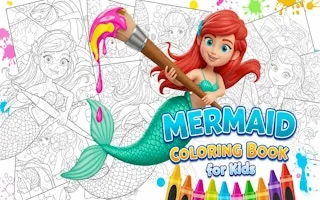 Play Mermaid Coloring Book for Kids online free