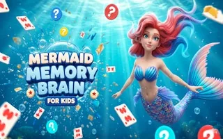 Play Mermaid Memory Brain for Kids online free
