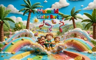 Play Mermaid Water Sort online free