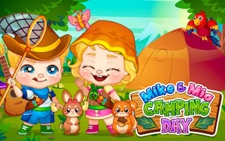 Play Mike and Mia Camping Day online free