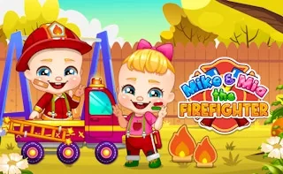 Play Mike And Mia The FIrefighter online free