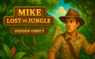 Play Mike Lost in Jungle - Hidden Object online free