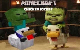 Play Minecraft Chicken Jockey online free