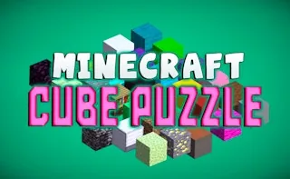 Play Mincraft Cube Puzzle online free