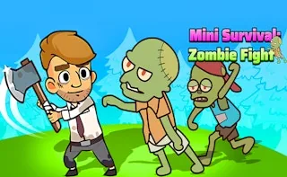 Play Mini Survival Zombie Fight online free