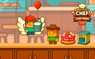 Play Minicraft Chef Cake Wars online free