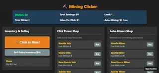 Play Mining Clicker online free