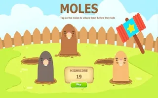 Play Moles online free