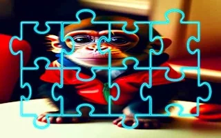 Play Monkey Jigsaw online free