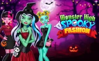 Play Monster High Spooky Fashion online free