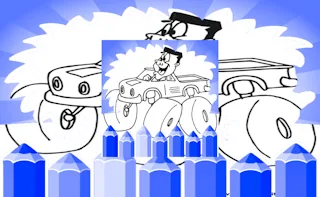 Play Monster Truck Coloring Pages For Kids online free