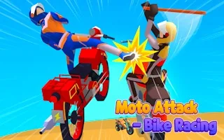 Play Moto Attack Bike Racing online free